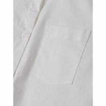NAME IT Lang Skjorte Befred Bright White